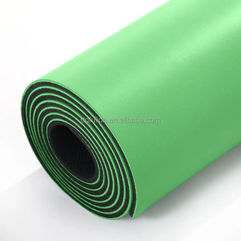 Natural Rubber PU Leather Yoga Mat Manufacturer high quality yoga mat