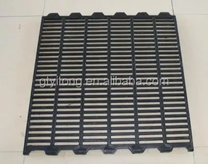 Pig farming equipment, Casting iron flooring for farrowing crate cast iron pig flooring