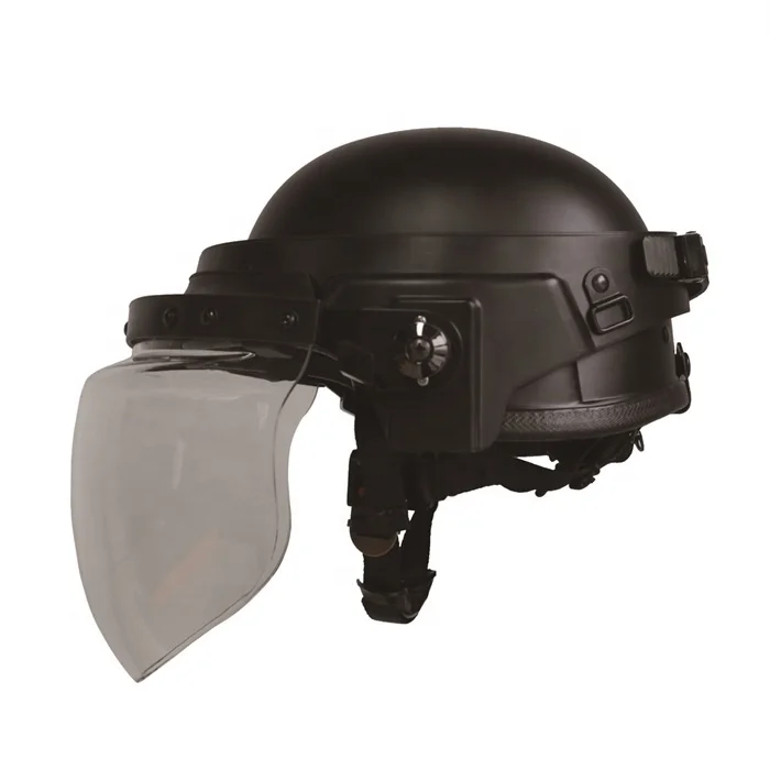 Protect face shield PC anti fog visor Riot helmet visor