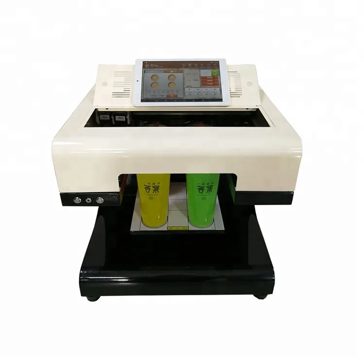 Automatic diy 3d selfie latte art digital coffee printer