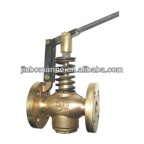 Marine Bronze Fuel Oil Tank Self-Closing Drain Valve JIS F7398F 5K/10K