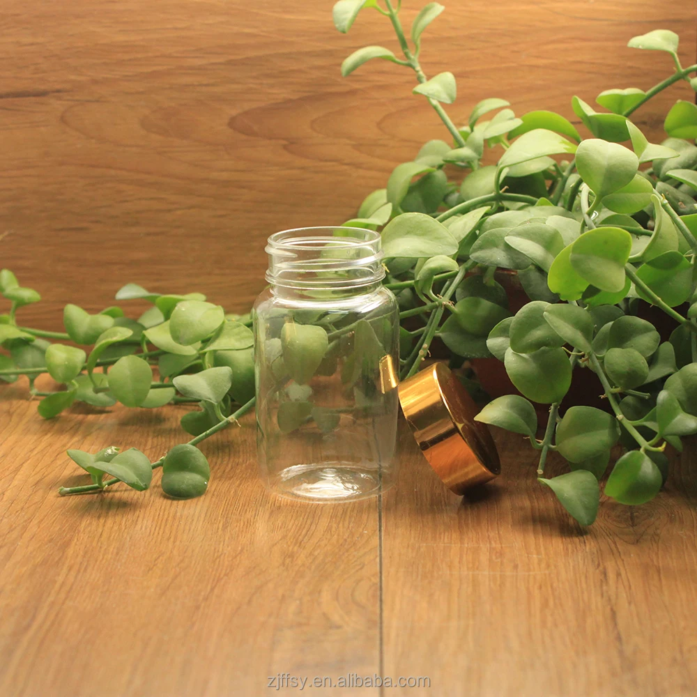 
100cc Food Grade Pill Supplement Solid Capsules PET Plastic Safety Bottles round plastic container 