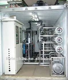Container seawater desalination machine plant