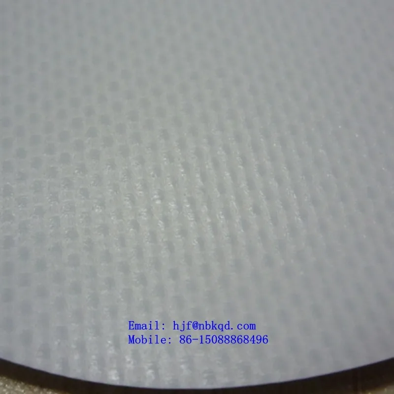 19oz Blackout White PVC Tarpaulin Fabric 5 meter width