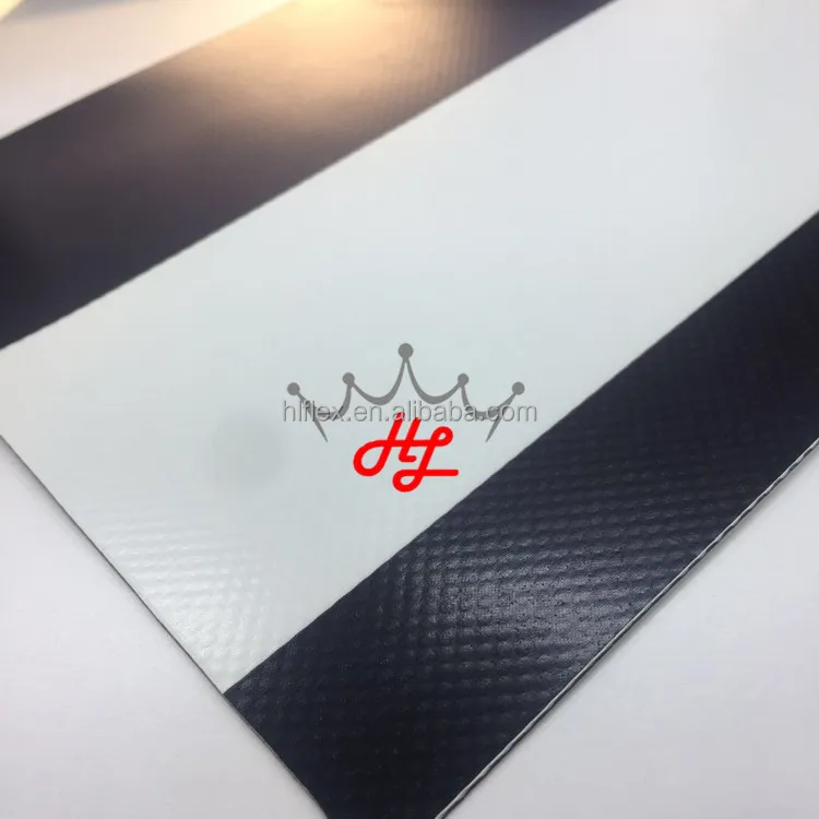black/white striped tarpaulin pvc tarpaulin