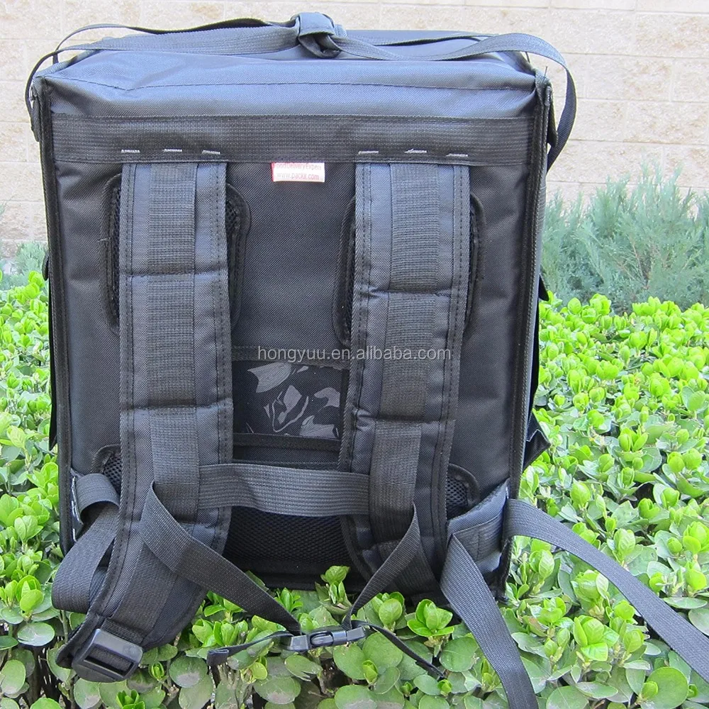 Сумка-холодильник для доставки пиццы, Термосумка для доставки пищи, рюкзак, сумка-грелка со съемными досками внутри, сохраняет хорошую форму