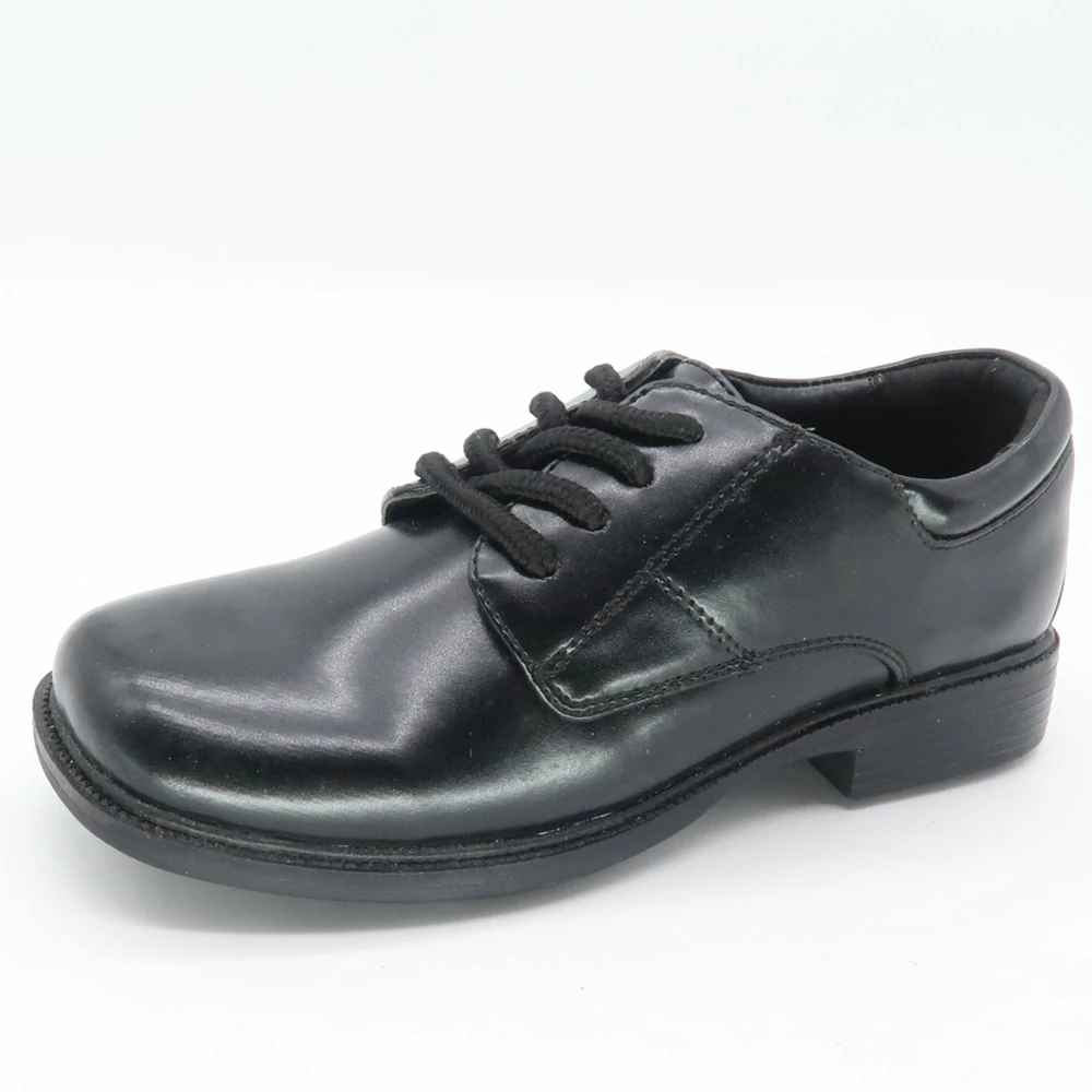 
Durable Student Casual Handsome Children Black School Dress Shoes 