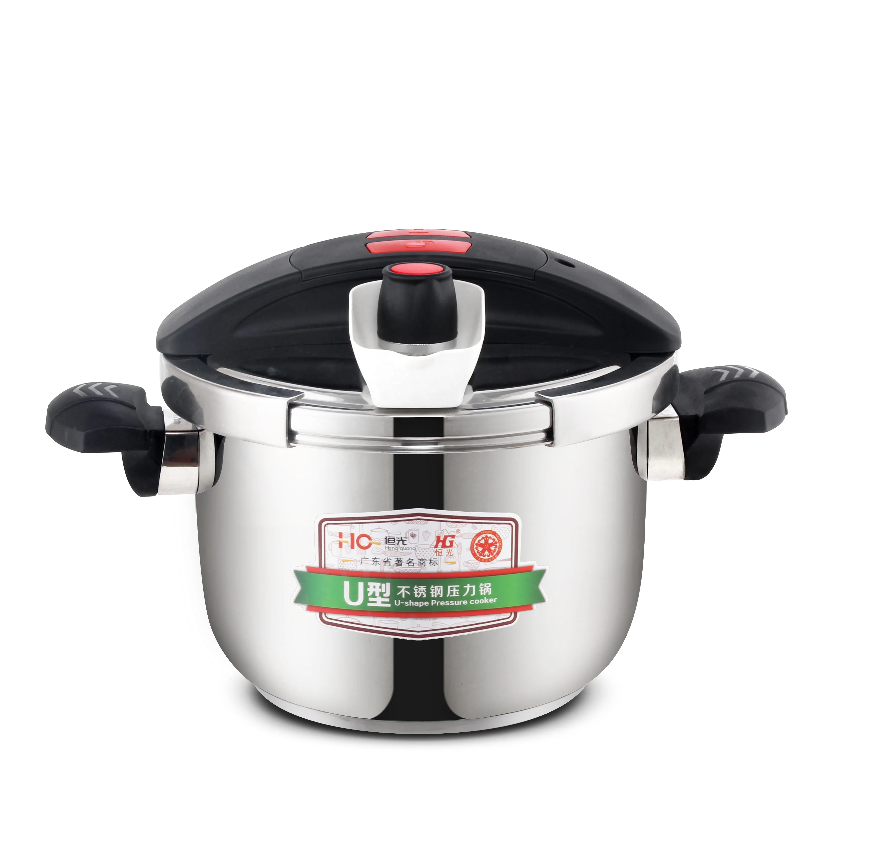 100% guarantee safety stainless steel pressure cooker for cooking 304 pressure cooker