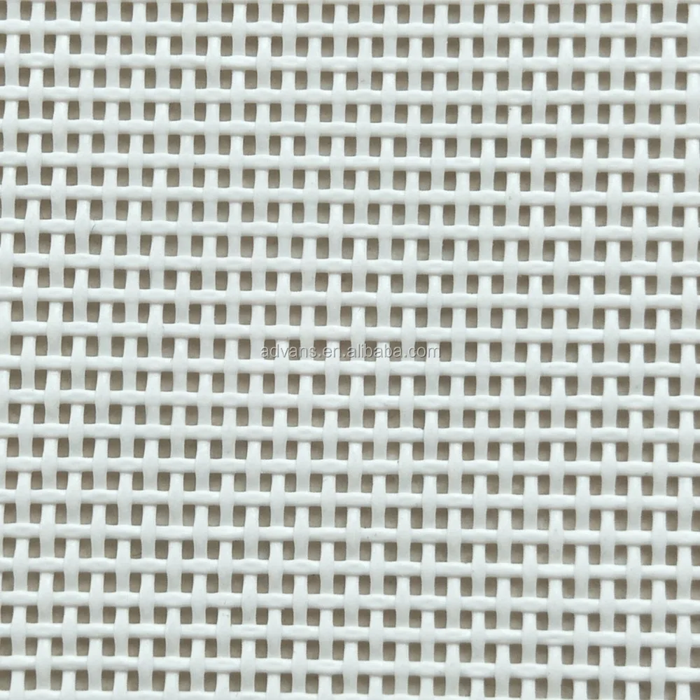 1*1 Weave White color Sunbed beach Chair cover wholesale pvc coated outdoor mesh fabric