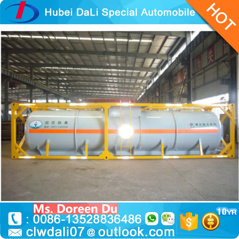 
20 ft 30ft 40ft LPG ISO Tank Container with low price 