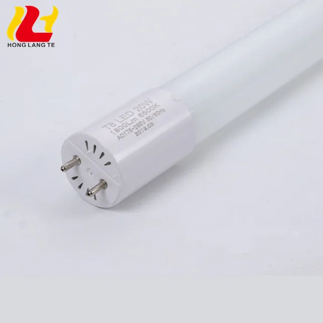 Indoor OEM Aluminum Plastics 100Lm/W Ultra Bright 1.2M 6500K 4Ft 18W 30W Cold White Glass Led Tube T5 T8 light For Living Room