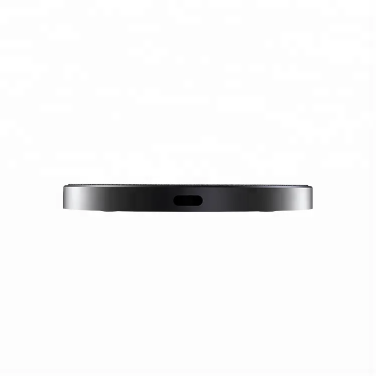 
2020 New Invention Aluminum Fabric 10W Fast Wireless Charging Pad Qi Magnetic Wireless Charger For Samsung Galaxy 
