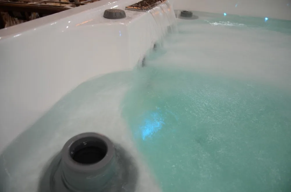 Garden 5.8m large fiber glass acrylic above ground fiberglass swimming  pools