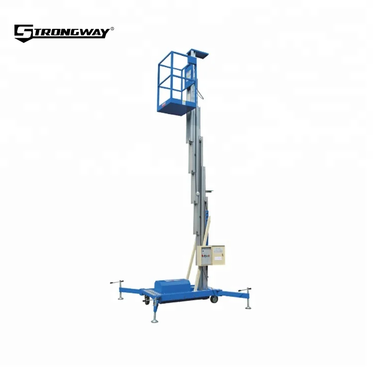 Portable vertical mast lift manlift work platform for sale