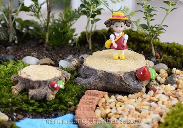 Mushroom Stump Moss Micro Garden Decoration Home