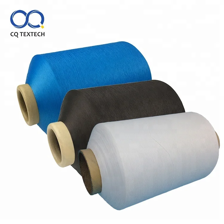 
Manufacturer Full Dull 75D/36F dty Twist Label Polyester Yarn 