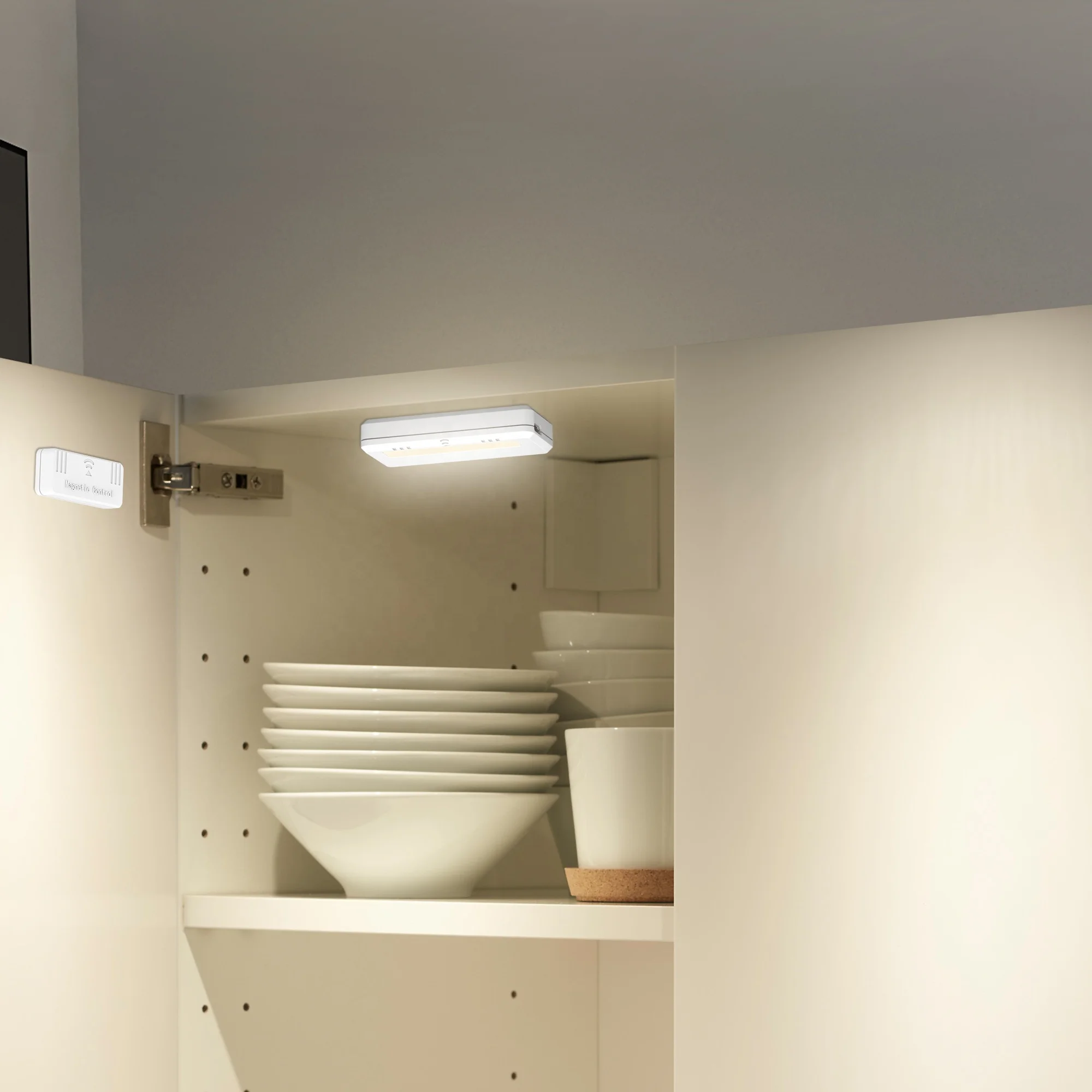 LED Under Cabinet Light Magnetic Induction Sensor Cabinet Night Light For Wardrobe