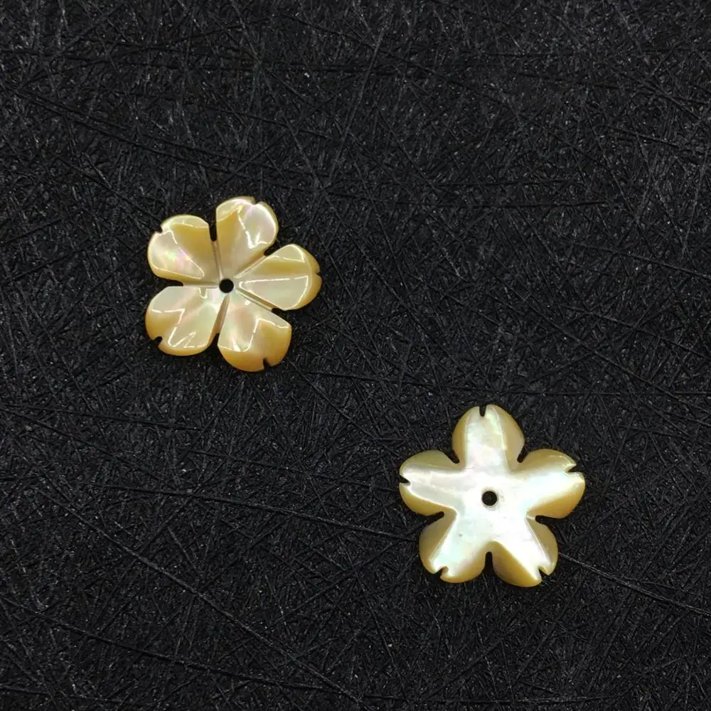 12mm Factory high quality different flower shape pearl sea shell jewelry