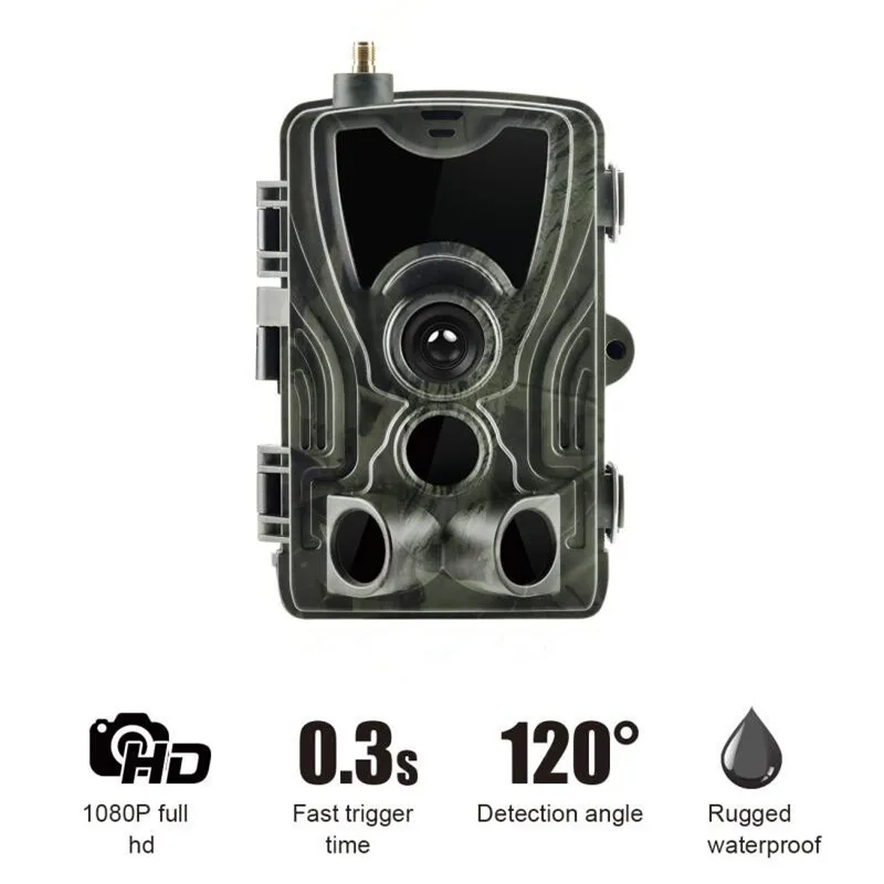 
2019 4G Hunting Camera HC-801LTE Support 1080P Video Transmission Wireless Security Camera SMS MMS 