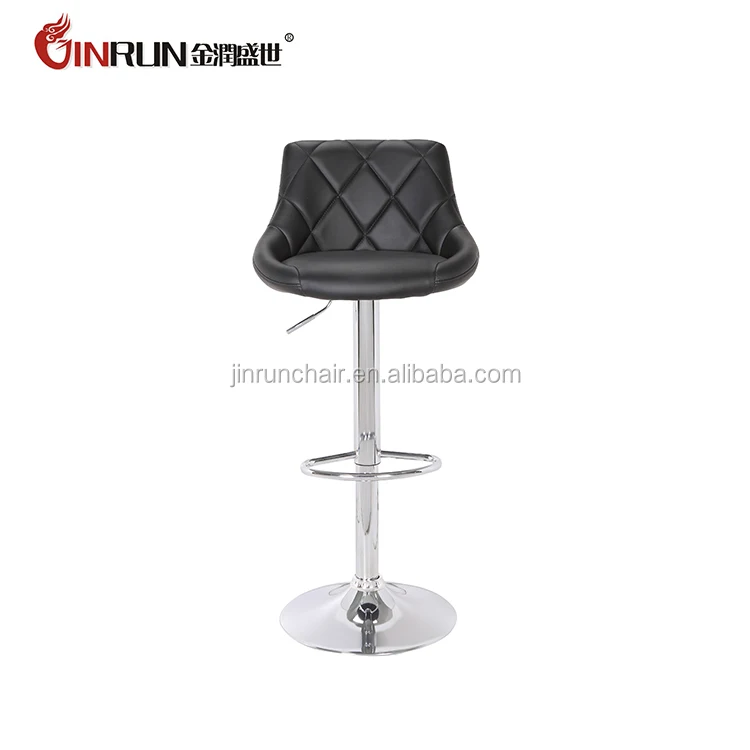 
Leisure Commercial Furniture metal bar chair with backrest 