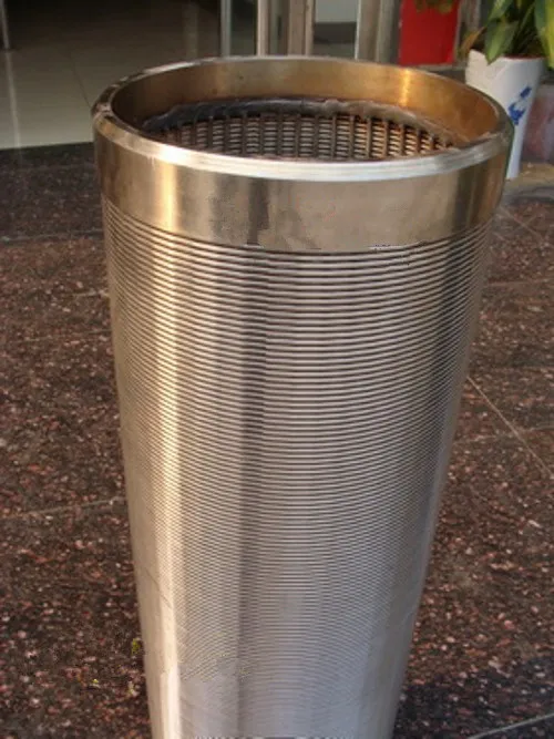 Stainless steel cylindrical filter in drilling ground water /Johnson well screen