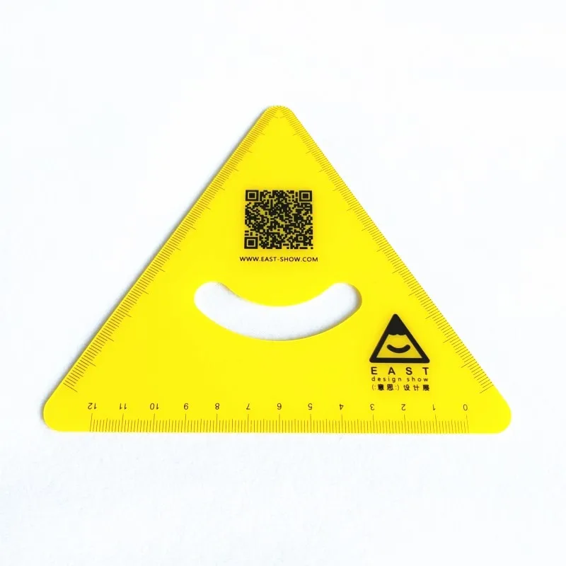 Цена по прейскуранту завода акриловая треугольная линейка треугольные весы Лазерная линейка