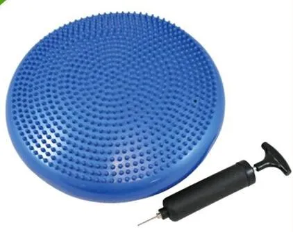Factory Direct Customized Circle Soft Inflatable Massage Yoga Balance Cushion Disc