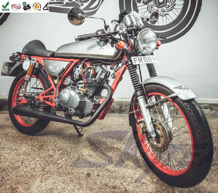 
SKYTEAM New Cafe Racer Motorcycle (EEC EURO APPROVAL) 