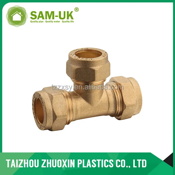 full range coupler plumbing materials Brass Pipe Push Fit Plumbing Fittings Threaded Copper Pipe Fittings