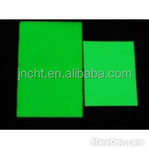 
high luminous photoluminescent rigid PVC sheet 