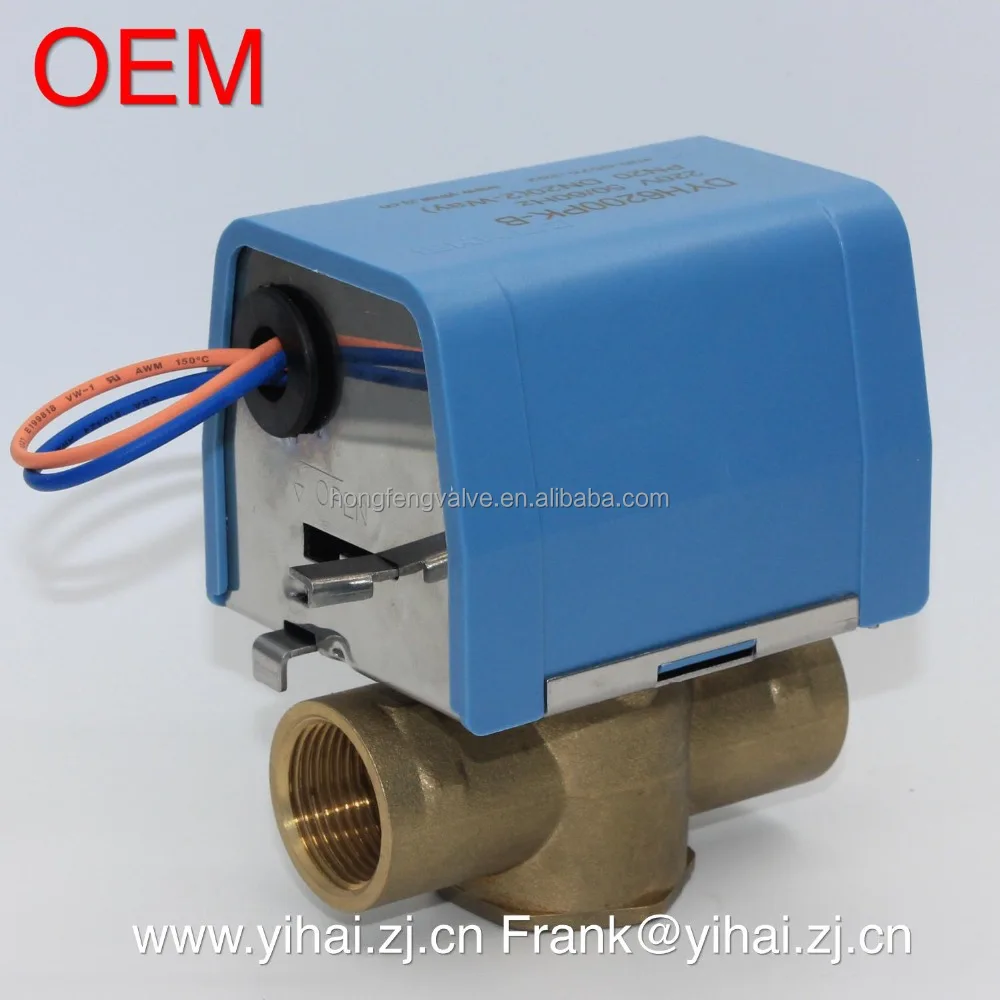 2 way  FCU valve  spring return actuator valve