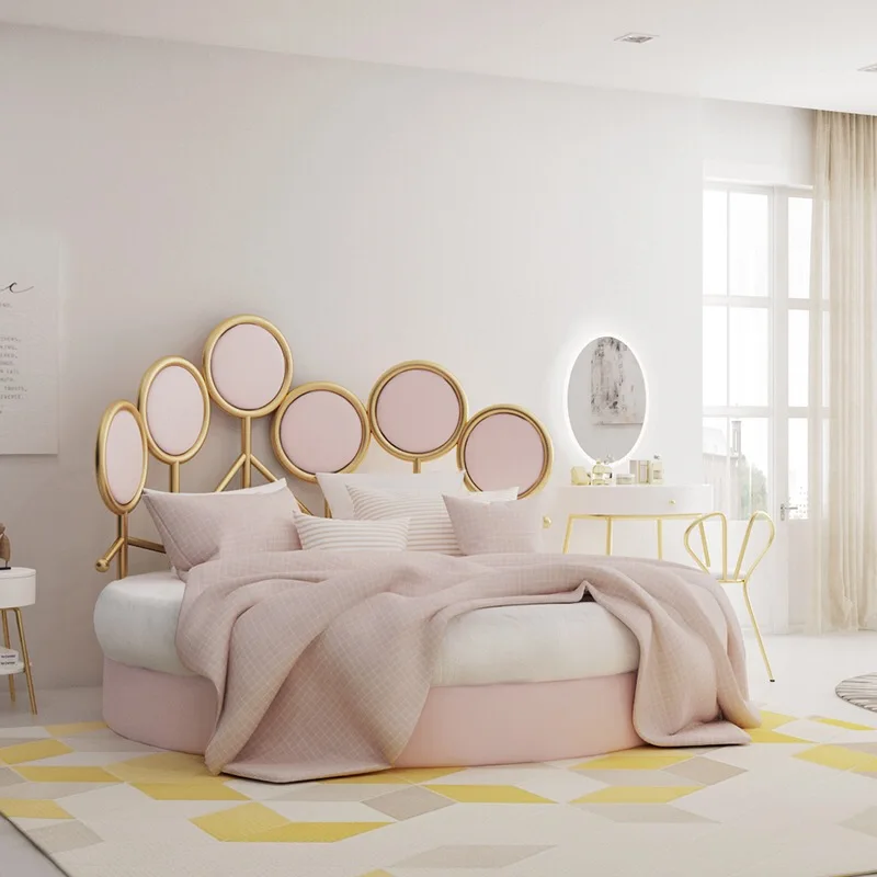 latest wooden single bed room furniture set designs for bedroom