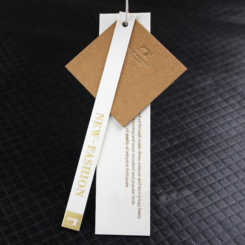 Пользовательский дешевый Печатный крафт джинсовый бумажный подвесной бирка поставщик в Китае