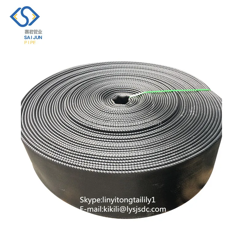 8 inch diameter rubber lay flat hose
