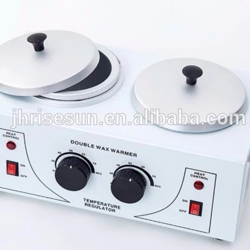 
Risesun Hot Selling Electric Depilatory Wax Heating Pot Double Wax Warmer 