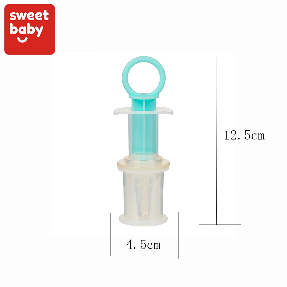 Manufacturing OEM Safe Food Grade Silicone Baby Medicine Needle Feeder For Kids