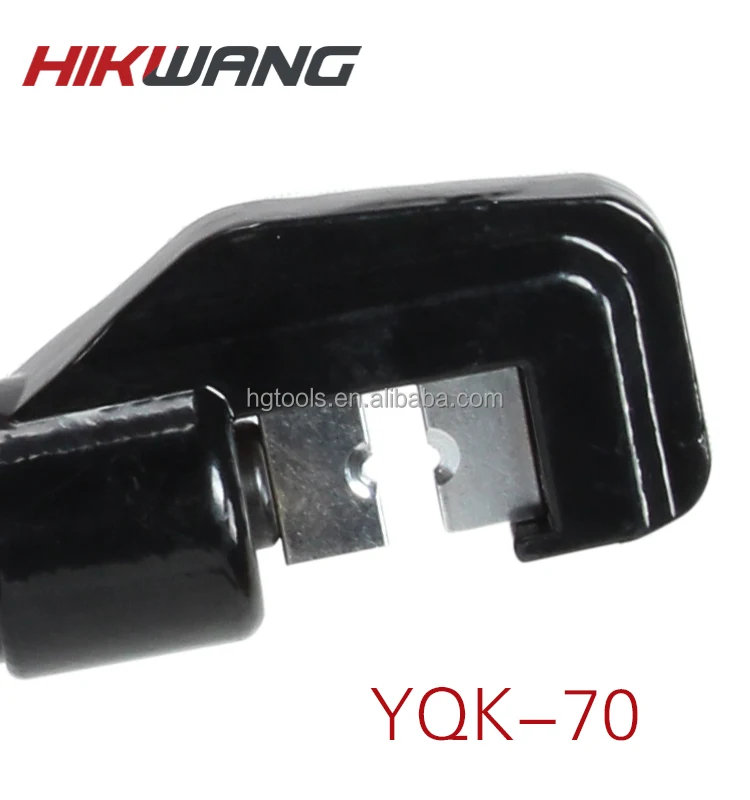 small cable lug hydraulic pliers manual yqk-70 hydraulic crimping tool