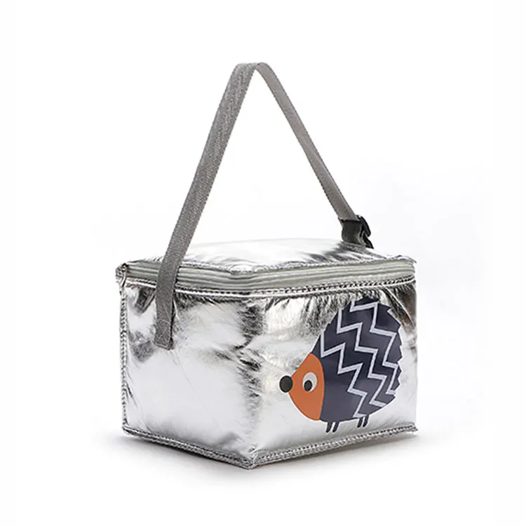 New portable  Aluminum Foil custom breastmilk beach cooler bag waterproof duffel bag cooler