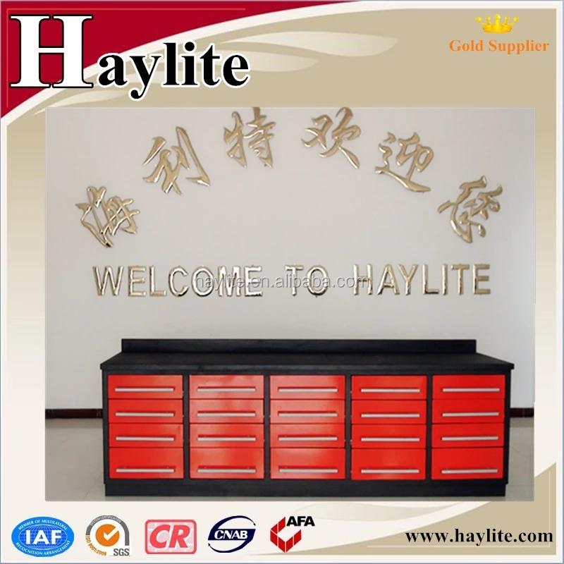 Высокопрочный металлический рабочий стенд с выдвижными ящиками, дизайн Канада и США