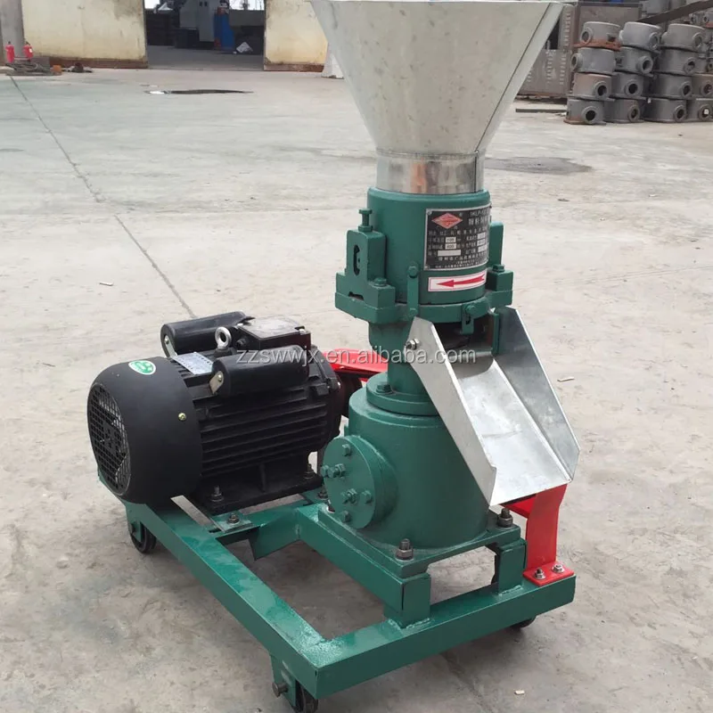 animal feed pellet machine cow feed machinery flat die pellet machine for pig and chicken