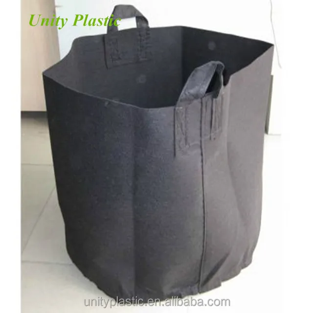 Felt Vegetable Grow Bag,3 / 5 / 10 / 15 / 20 / 30 Gallon fabric grow bags