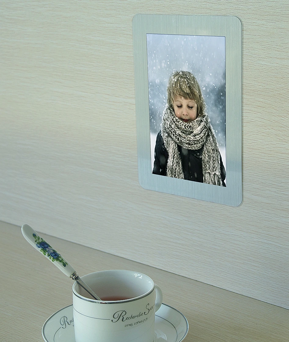 Self adhesive plastic photo frame family tree photo frame