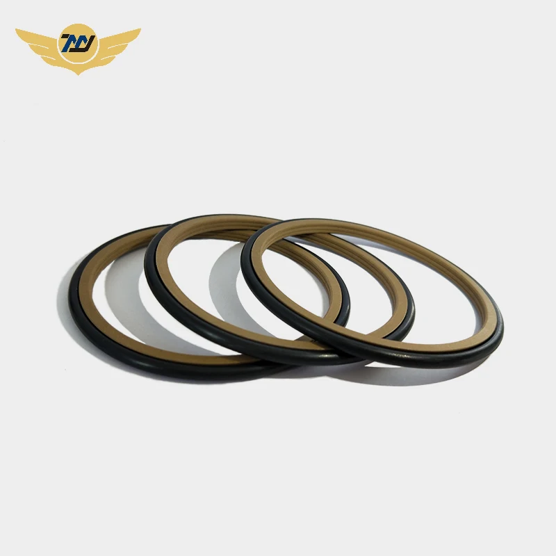 Hydraulic Cylinder Rotary Piston Rod PTFE Filled Bronze Wear Resistance GRS Seals