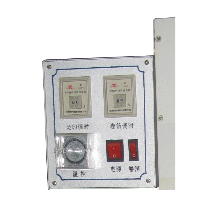 Highly Popular Tabletop Flat Hot Stamp Press Machine Precision for Paper Label & Garment Printing with Core Engine Component