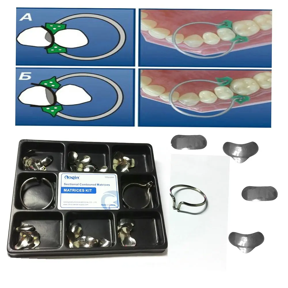 
Dental orthodontic standard Delta rings dental accessories 