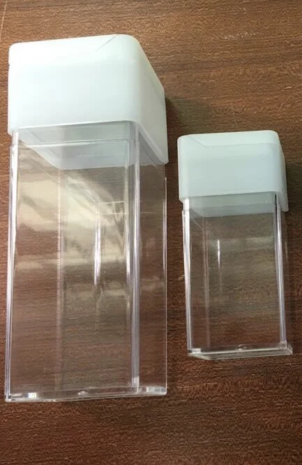 4.5oz square glitter shaker bottles