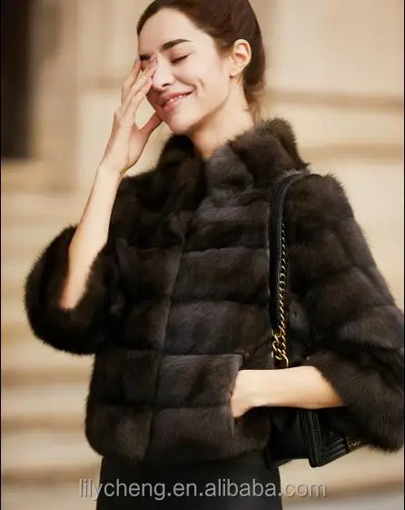 custom women winter faux fur coat  wholesale fashion high quality faux fox fur coat  Factory price Shenzhen Lily Cheng