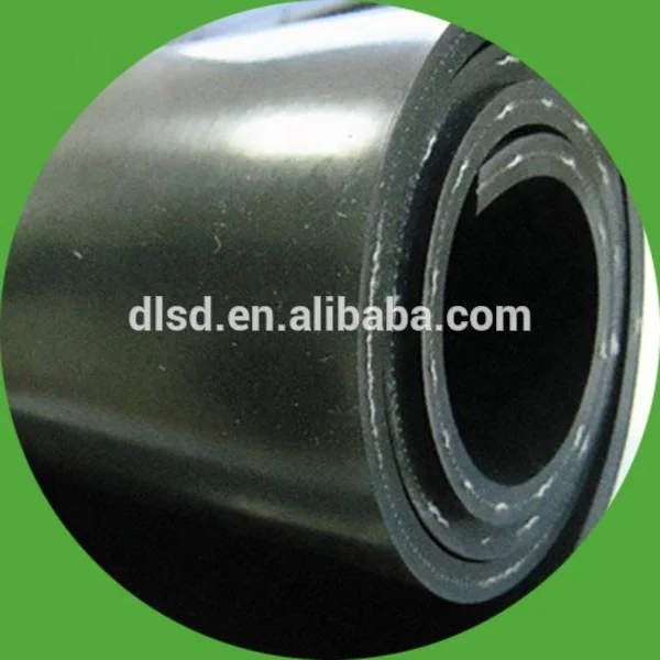 Fabric Insertion Black EPDM Rubber Sheet Cloth Reinforced Rubber Sheet