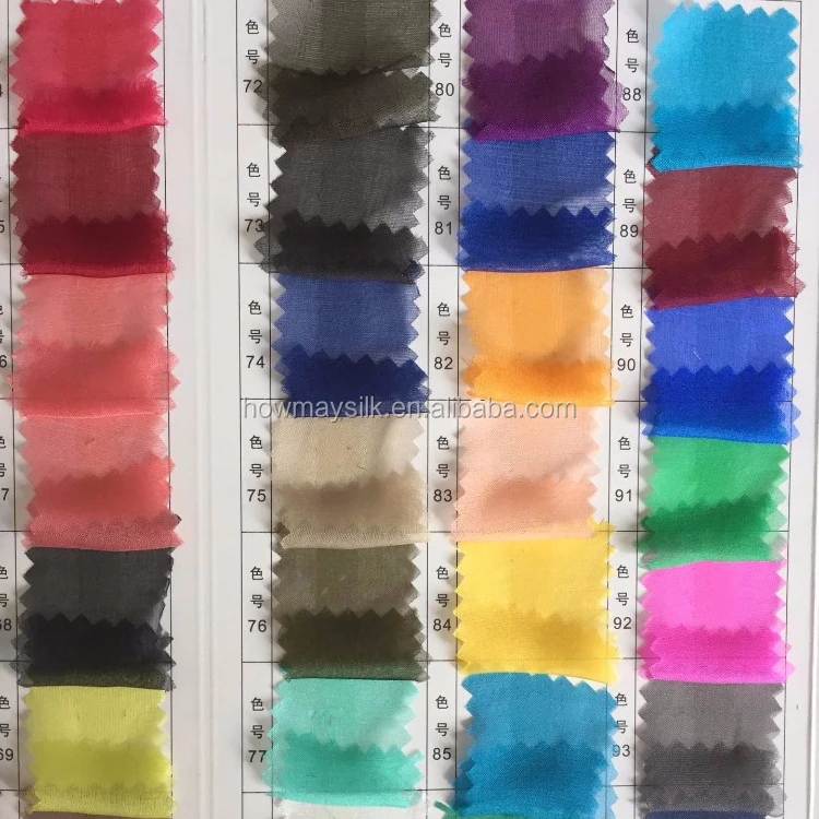 
Howmay 100% pure silk fabric 5.5m/m 55