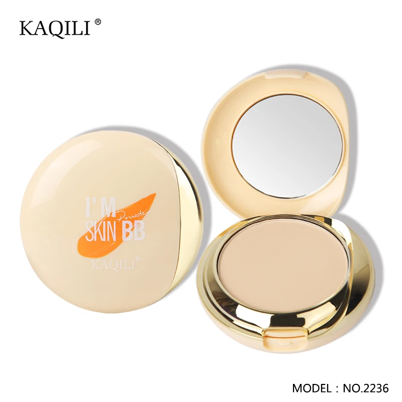 Private label customized two-way pressed powder waterproof face makeup  setting powder